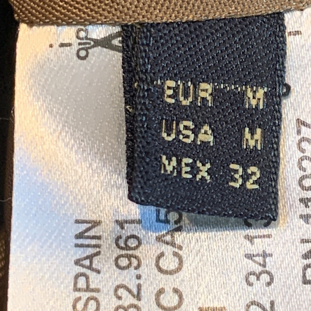 Massimo Dutti Bronze Moto Vest NWOT - Picture 11 of 11